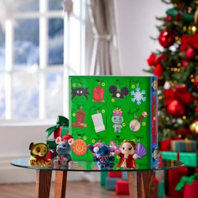 Disney Parks Wishables Plush Holiday Countdown Calendar