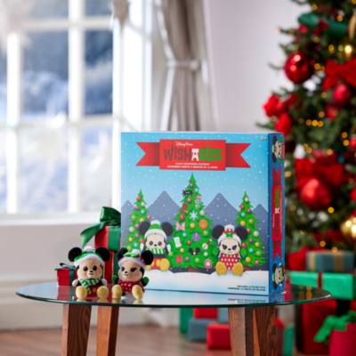 Disney Parks Wishables Plush Holiday Countdown Calendar
