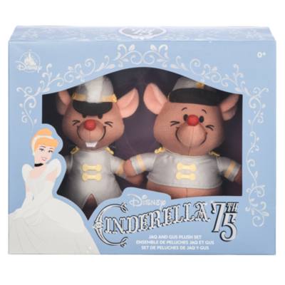 Jaq and Gus Plush Set, Cinderella 75th Anniversary