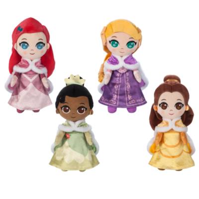 Disney Princess Holiday 4-Piece Plush Doll Set