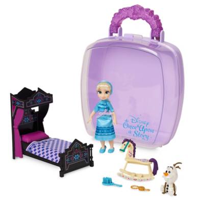 Elsa Disney&rsquo;s Once Upon a Story Mini Doll Playset, Frozen