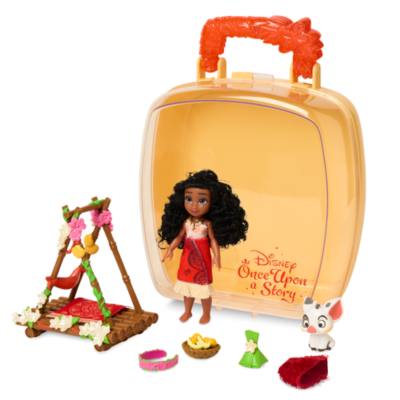 Moana mini doll playset on sale