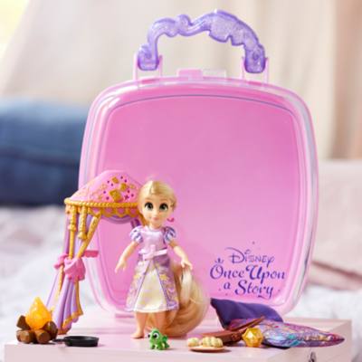 Rapunzel Disney's Once Upon a Story Mini Doll Playset, Tangled