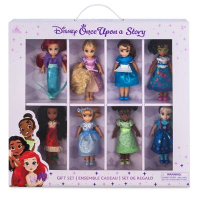 Disney&rsquo;s Once Upon a Story 8-Piece Mini Doll Gift Set