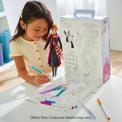 《冰雪奇緣》安娜迪士尼故事娃娃