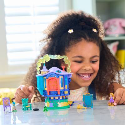 迪士尼 Once Upon a Story 系列《魔髮奇緣》樂佩塔樓迷你玩具套裝