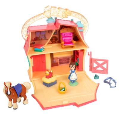 迪士尼 Once Upon a Story 系列《美女與野獸》貝兒小屋迷你玩具套組