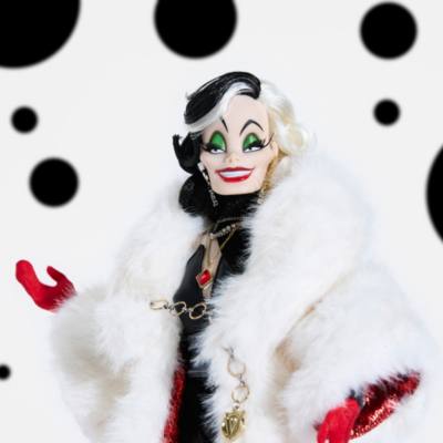 Cruella De Vil Limited Edition Doll, 101 Dalmatians 65th Anniversary, Limited Edition