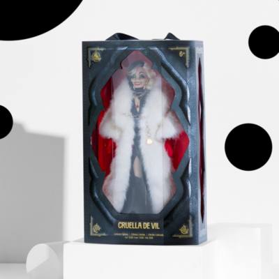 Cruella De Vil Limited Edition Doll, 101 Dalmatians 65th Anniversary, Limited Edition