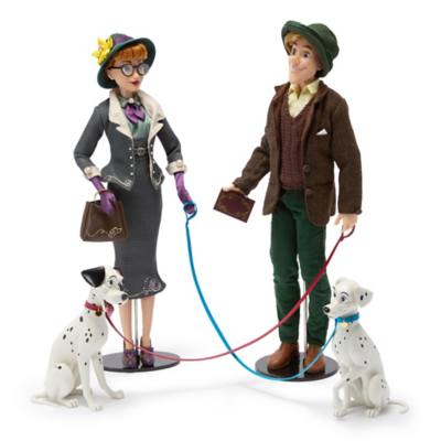 Roger and Anita Limited Edition Doll Set, 101 Dalmatians 65th Anniversary, D23: The Ultimate Disney Fan Event