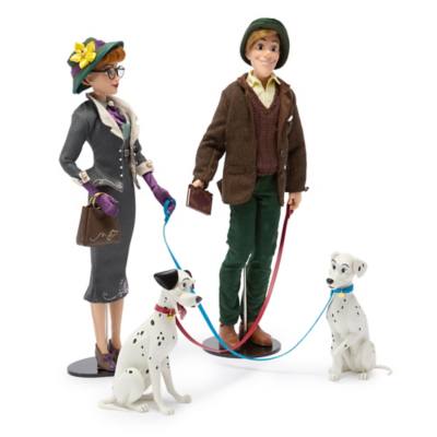 Roger and Anita Limited Edition Doll Set, 101 Dalmatians 65th Anniversary, D23: The Ultimate Disney Fan Event