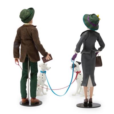Roger and Anita Limited Edition Doll Set, 101 Dalmatians 65th Anniversary, D23: The Ultimate Disney Fan Event