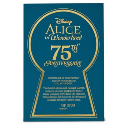 Alice in Wonderland 75th Anniversary Limited Edition Doll