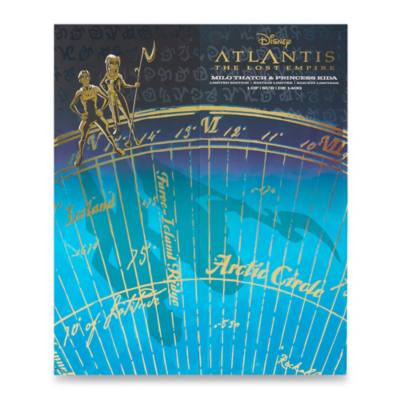Milo Thatch and Princess Kida Limited Edition Doll Set, Atlantis: The Lost Empire 25th Anniversary, D23: The Ultimate Disney Fan Event