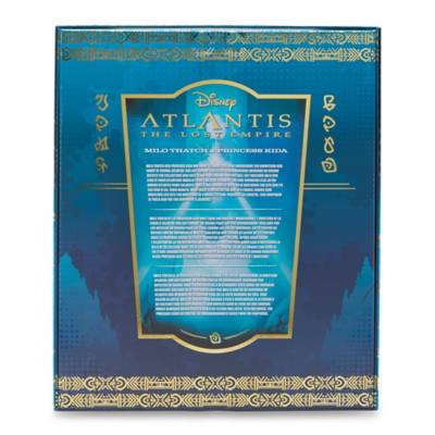 Milo Thatch and Princess Kida Limited Edition Doll Set, Atlantis: The Lost Empire 25th Anniversary, D23: The Ultimate Disney Fan Event