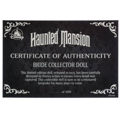 Haunted Mansion ''Bride'' Doll, Limited Edition