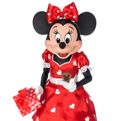 Mickey Mouse and Minnie Mouse Valentine's Day Limited Edition Doll Set
