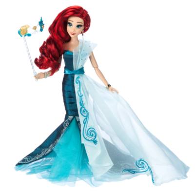 Ariel Limited Edition Doll, The Little Mermaid, Disney Designer Collection Midnight Masquerade Series, Fashionably Late, D23: The Ultimate Disney Fan Event
