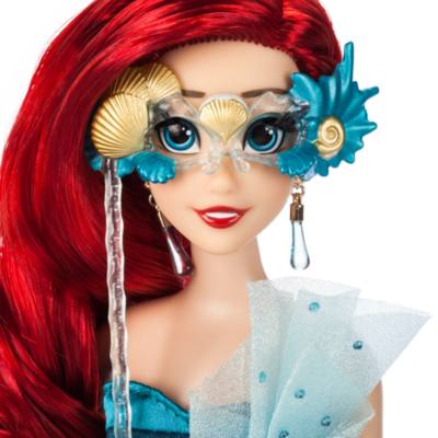 Ariel Limited Edition Doll, The Little Mermaid, Disney Designer Collection Midnight Masquerade Series, Fashionably Late, D23: The Ultimate Disney Fan Event