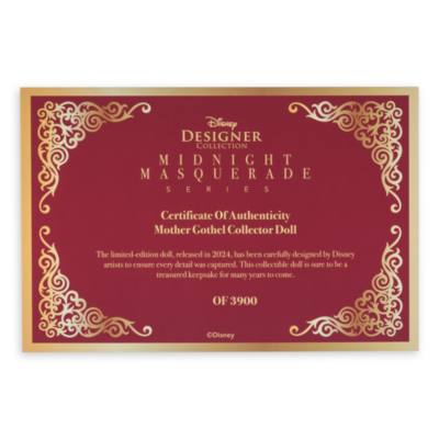 Mother Gothel Limited Edition Doll, Tangled, Disney Designer Collection Midnight Masquerade Series, D23: The Ultimate Disney Fan Event