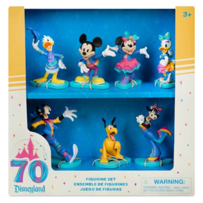 Mickey Mouse and Friends Figure Set, Disneyland 70th Anniversary