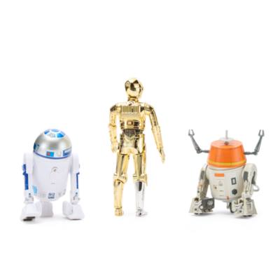 《星球大戰》Power Force 系列 R2-D2、C-3PO 和 C1-10P 發聲可動公仔套裝