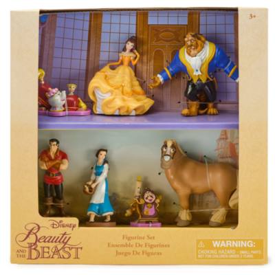Beauty and the Beast Figure Playset