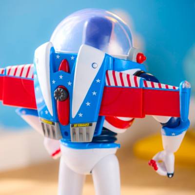 Buzz Lightyear Talking Action Figure, Toy Story, 250th Independence Day Anniversary