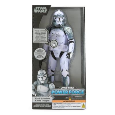 104th Battalion Clone Trooper Talking Action Figure, Star Wars Power Force
