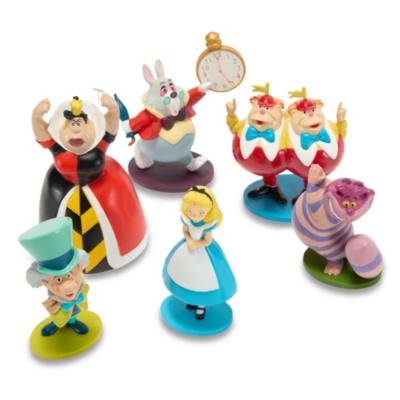 Alice In Wonderland Figurine Playset