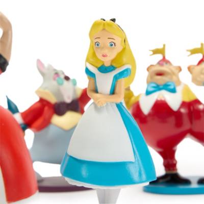 Alice In Wonderland Figurine Playset