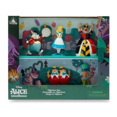 Alice In Wonderland Figurine Playset