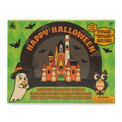 Disney Halloween Countdown Calendar Figurine Set