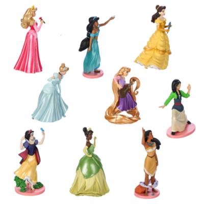 Disney Princess 9-Piece Deluxe Figure Playset
