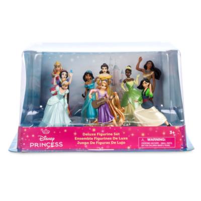 Disney Princess 9-Piece Deluxe Figure Playset
