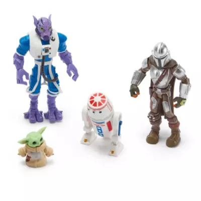 The Mandalorian and Grogu Action Figure Set, Star Wars Toybox
