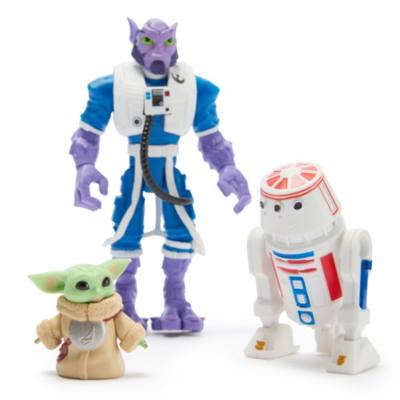 The Mandalorian and Grogu Action Figure Set, Star Wars Toybox