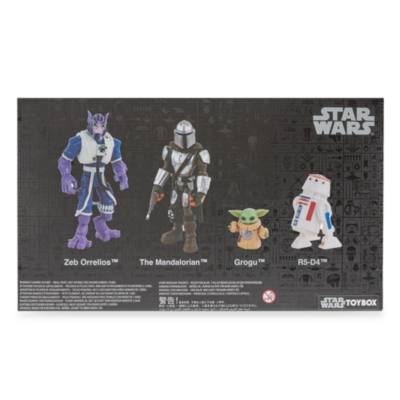 The Mandalorian and Grogu Action Figure Set, Star Wars Toybox