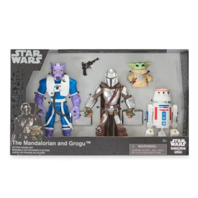 The Mandalorian and Grogu Action Figure Set, Star Wars Toybox
