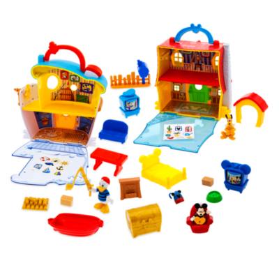 Mickey Mouse and Donald Duck Playhouse Set