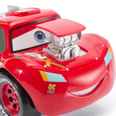 Lightning McQueen Push & Go Talking Car, Cars
