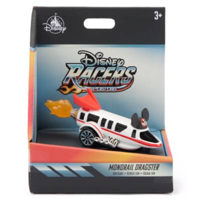 Monorail Dragster Disney Racers Die Cast Car