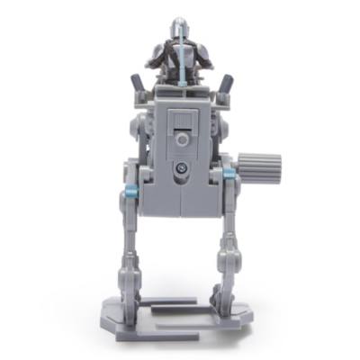 The Mandalorian and Grogu with Wind-Up AT-RT Vehicle, Star Wars