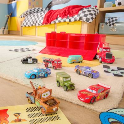 Mack Hauler Truck with Die-Cast Cars, Cars