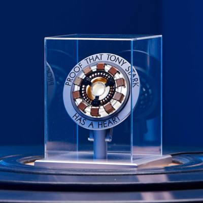 Iron Man Mark I Arc Reactor Vault with Lights and Sound Effects