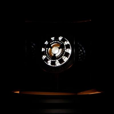 Iron Man Mark I Arc Reactor Vault with Lights and Sound Effects