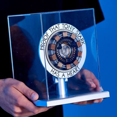 Iron Man Mark I Arc Reactor Vault with Lights and Sound Effects