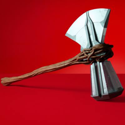 Thor Stormbreaker Axe Vault with Light and Sound Effects, D23: The Ultimate Disney Fan Event