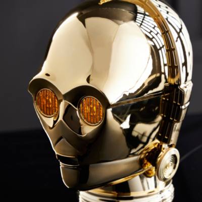 C-3PO Premium Electronic Head with Lights and Sounds, Galactic Archive Series, Star Wars