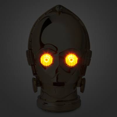 C-3PO Premium Electronic Head with Lights and Sounds, Galactic Archive Series, Star Wars